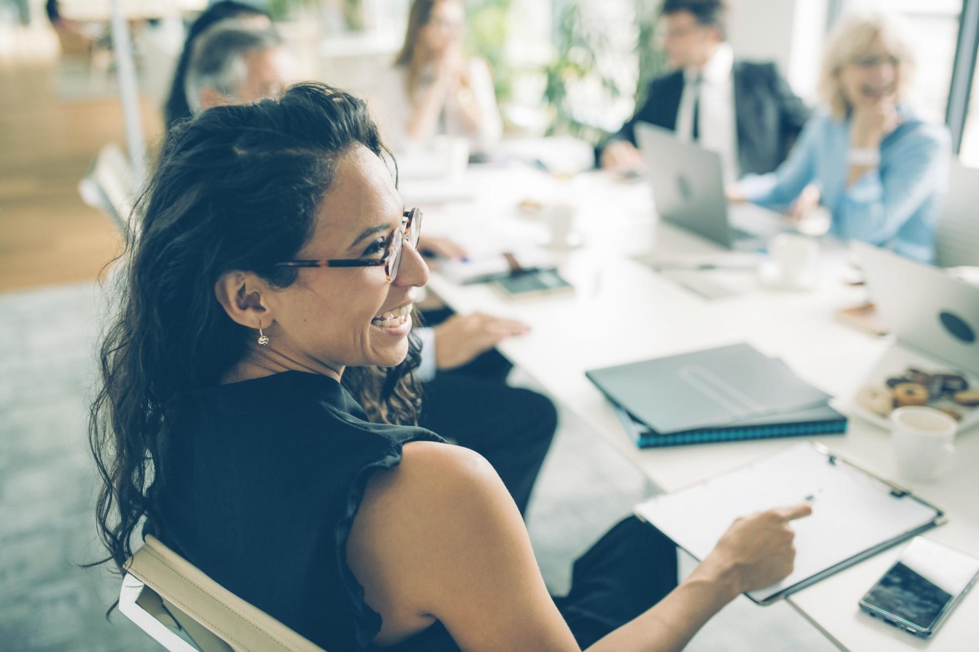 Sesión en vivo de formación empresarial